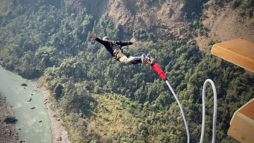 bunjee jumping in nepal