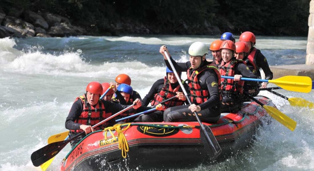 Rafting in Trisuli River